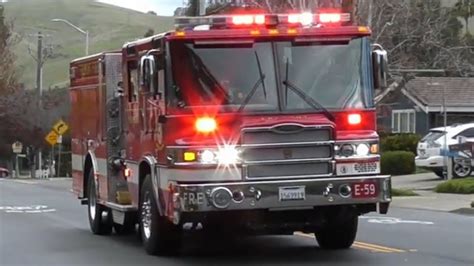 Fremont Fire Dept Engine 59 Responding Youtube