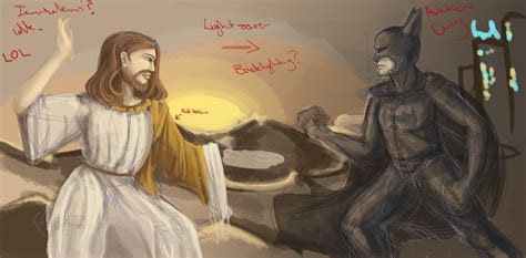 Batman Vs Jesus Wip By Kitten Affliction On Deviantart