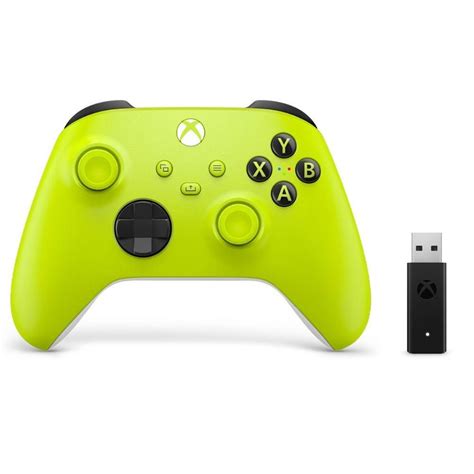 Controle Sem Fio Xbox Series Xs Adaptador Wireless Para Windows 10