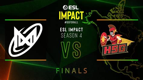 Nigma Galaxy Vs HSG Fe Map 2 Overpass ESL Impact League S4