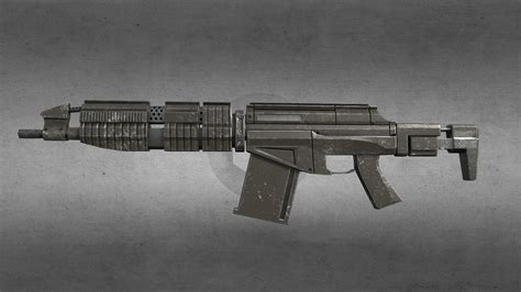 Sci-Fi Rifle -FREE MODEL- LowPoly - Download Free 3D model by Igor.Jop ...