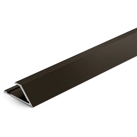 Trimmaster Trimmaster Aluminum Reducer Floor Transition Strip Dark Bronze 8mm 1 In X 84 In