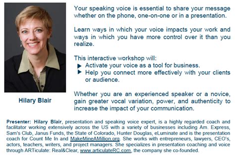 How To Create Your Professional Speaker Biography Yvonne Bryant