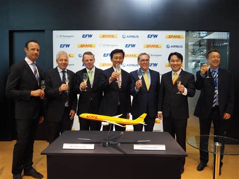 Efw Secures Second A330300p2f Conversion Contract From Dhl Express