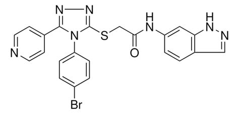 2 4 4 BROMOPHENYL 5 4 PYRIDINYL 4H 1 2 4 TRIAZOL 3 YL SULFANYL N