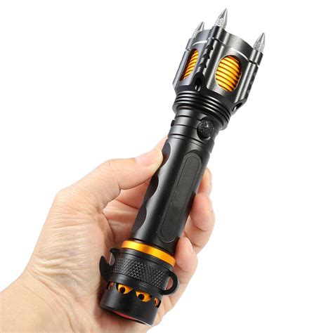 Best Of Tactical Self Defense Flashlight 2000lm Led Rechargeable