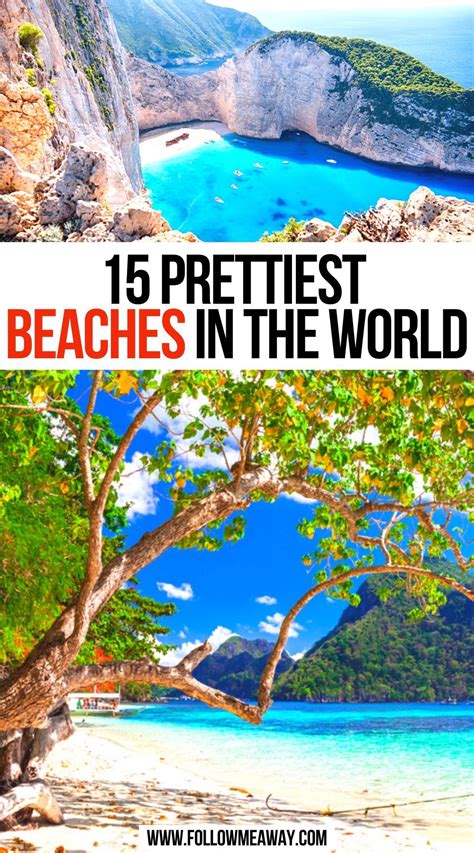 Prettiest Beaches In The World Beach Travel Summer Travel Beach