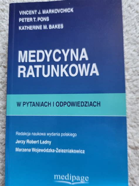 Medycyna Ratunkowa W Pytaniach I Odpowiedziach Warszawa Kup Teraz Na Allegro Lokalnie