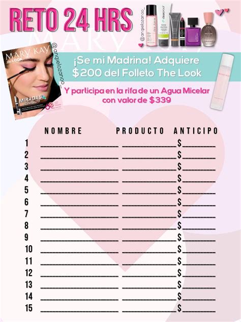 Sorteo Madrinas Ene Mary Kay En Rifas Mary Kay Mary Kay