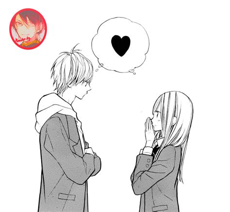 Anime Couple Love Png Photos Png Mart