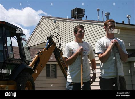 US Boy Scouts Base Housing Construction Stock Photo Alamy