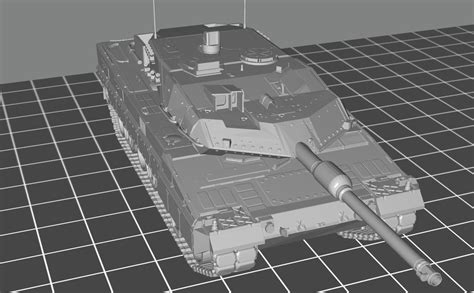 Archivo Stl Leopard 2a6 1 87 🐆・plan Imprimible En 3d Para Descargar・cults