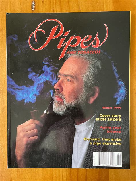 Pipes and Tobaccos Magazines: Spring 1998 Spring 1999 Winter 1999 Summer 2001 - Etsy