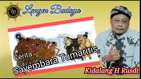 Kidalang H Rusdi Pagelaran Wayang Langen Budaya Judul Cerita Sayembara