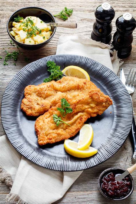 Schnitzel Wiener Art Ganz Einfach Emmikochteinfach