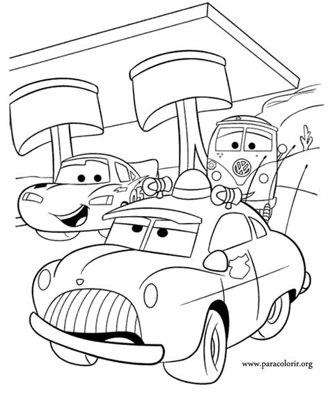 Cars Disney Frank Coloring Page : Kids Zone: Coloring Pages - Disney ...