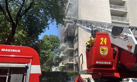 Un balcon en feu à Plainpalais Radio Lac