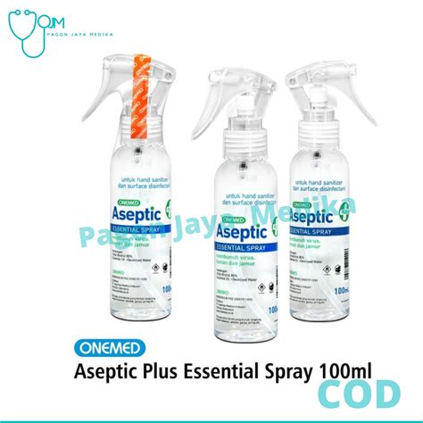 Aseptic Plus Essential Sprey Handsanitizer 100 Ml Onemed Lazada Indonesia