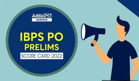 Ibps Po Score Card 2022 Out Prelims Marks And Scorecard