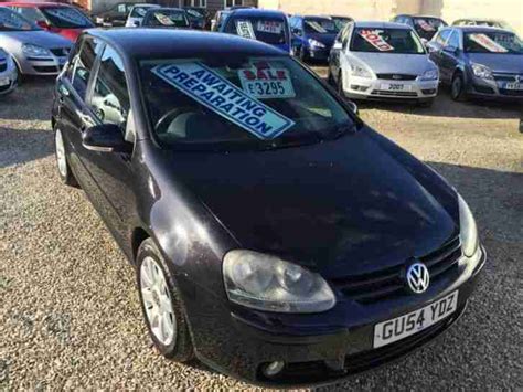 Volkswagen Golf Gt Fsi Petrol Manual In Black Car For Sale