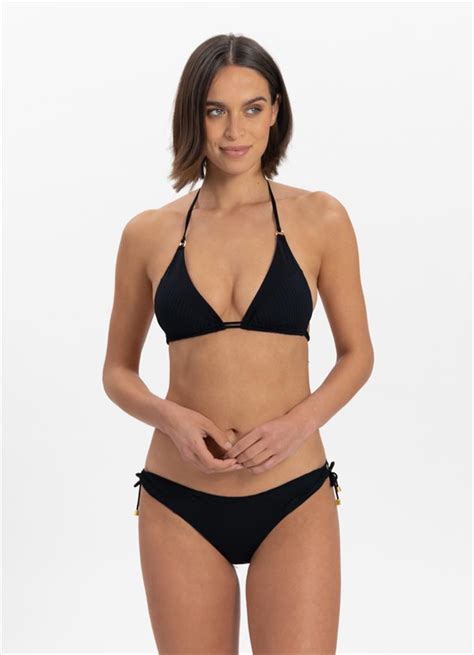 Caviar Triangel Bikini Top Cyell