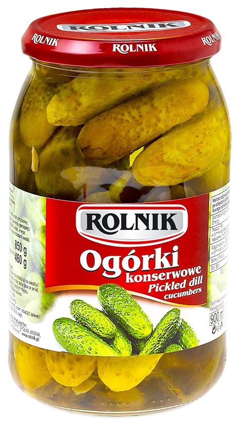 Rolnik Eingelegte Gurken 850ml Waldfurter Polnische Lebensmittel