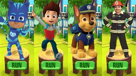 Tag With Ryan PJ Masks Catboy Vs PAW Patrol Super Ryder Runner All