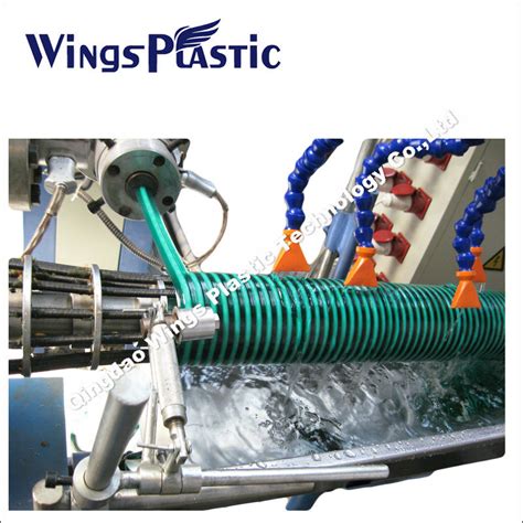 Pvc Spiral Reinforced Helix Suction Hose Extrusion Machine Line