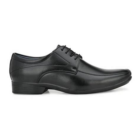 Lace Up Men Black Synthetic Leather Formal Shoes At Rs 999pair In Agra