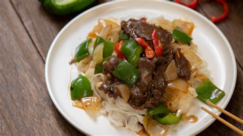 豉椒牛肉炒河 食譜及做法 好味道