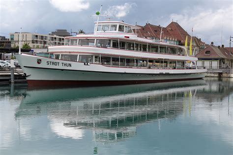 Schiff MS Stadt Thun Baujahr 1971 Bauwerft Schiffswerf Flickr