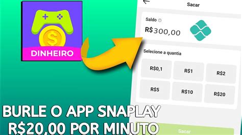 Bug Do App Snaplay Coin Ganhe R Por Minuto Via Pix Youtube