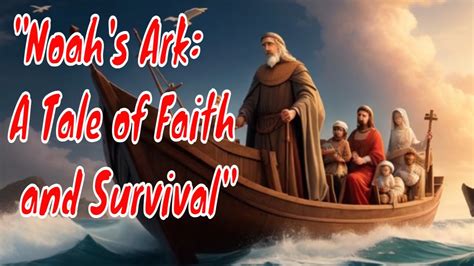 Noah S Ark A Tale Of Faith And Survival Jesuslovesyou Biblestories