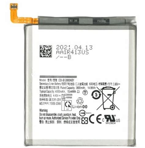 BATERIA SAMSUNG GALAXY S20 EB BG980ABY 4000 MAh Inna Marka Sklep