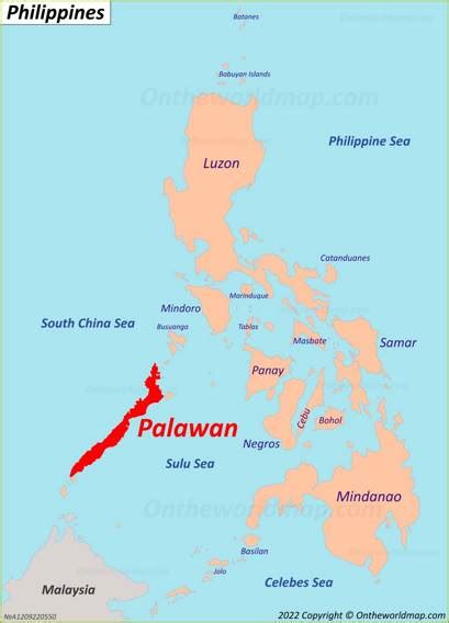 Palawan Island Map | Philippines | Discover Palawan Island with ...