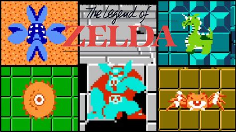 The Legend of Zelda NES Todos los Jefes Sin Recibir Daño YouTube