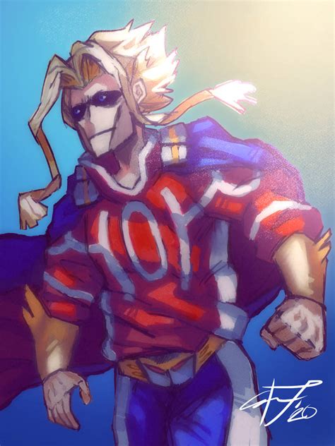 Mha All Might By Ethanarts2016 On Deviantart