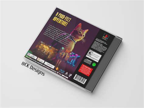 Stray (PS4) Custom PS1 Inspired Jewel Case - Etsy UK