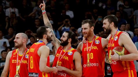 España Mundial de Baloncesto 2019 España el equipo más veterano en