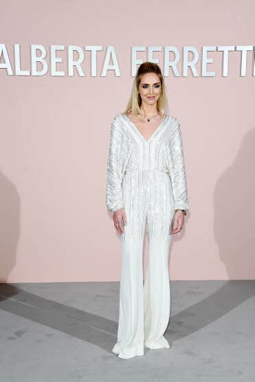 Chiara Ferragni Alberta Ferretti Fashion Show In Milan February