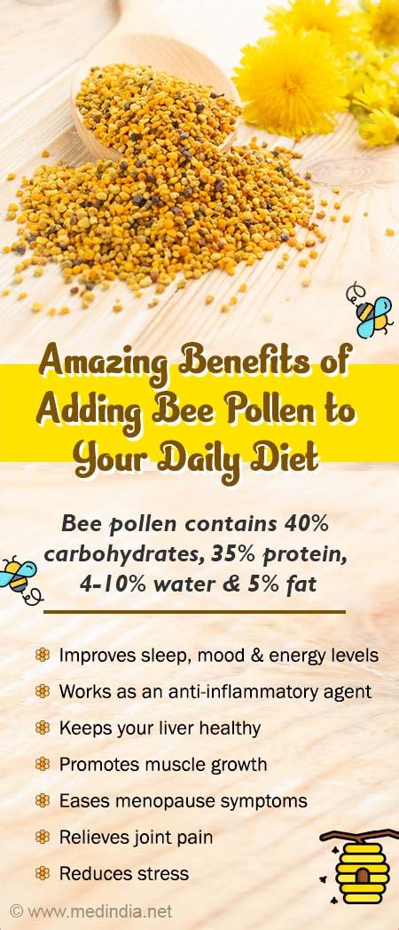 Raw Bee Pollen Nutrition Facts | Besto Blog