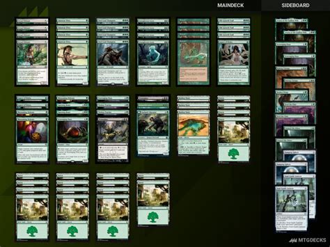 Mono Green Aggro A Modern Deck By Victor Porto Mtg Decks