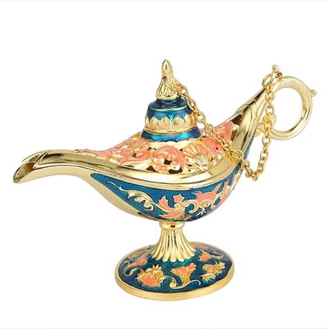 Aladdin Genie Lamp Blue Color On Mercari Magic Lamp HD Phone Wallpaper