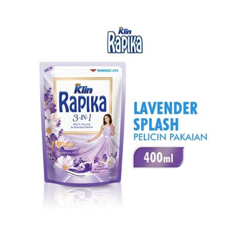 Jual Rapika Pelicin Pakaian Lavender Splash Ml Shopee Indonesia