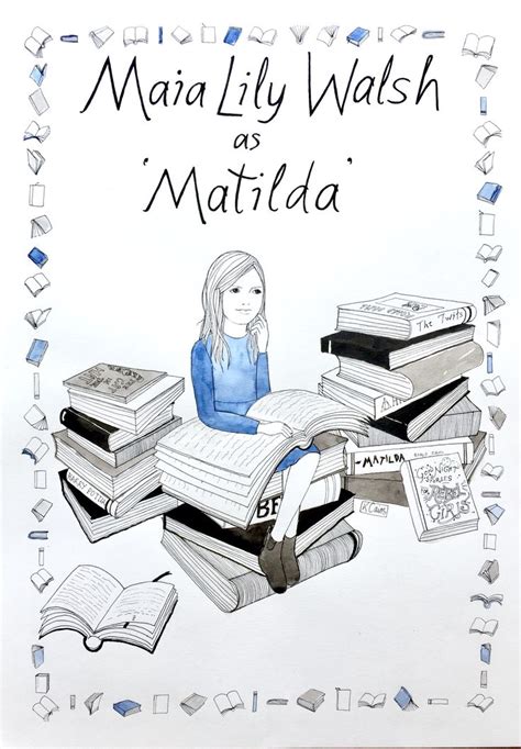 Matilda, Roald Dahl | Roald dahl, Matilda, Lily