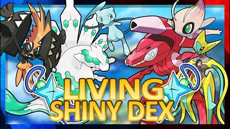 Complete Living Shiny Dex Gens Including All Hisuian Shinies