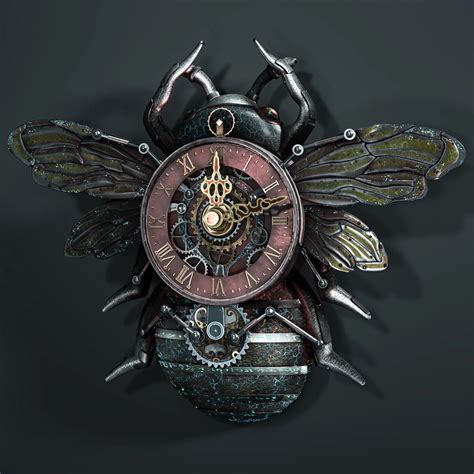 steampunk wallclocks - FlippedNormals