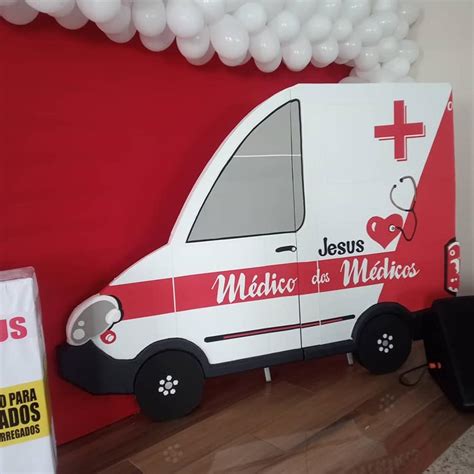 CANTINHO DAS HISTÓRIAS BÍBLICAS DECORAÇÃO CULTO INFANTIL JESUS MÉDICO