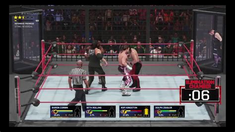 Wwe 2k19 Elimination Chamber Match For The Wwe Championship And The Wwe