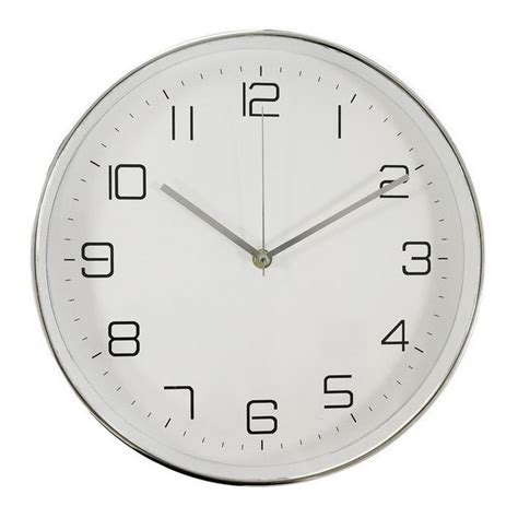 Reloj De Pared Silver De 30 Cm DCasa Por 16 50